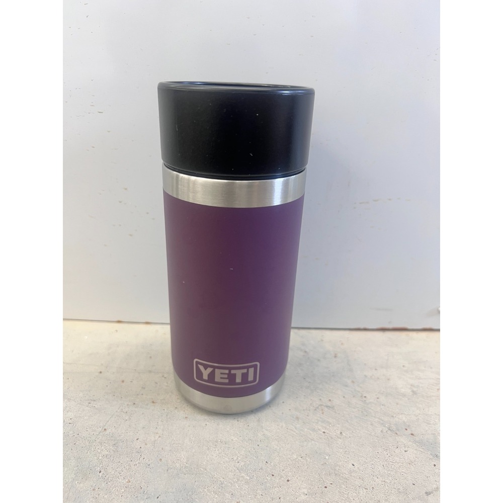 YETI Rambler Travel Bottle 12 Oz Peak Purple Stainless Steel Insulated Twist Cap